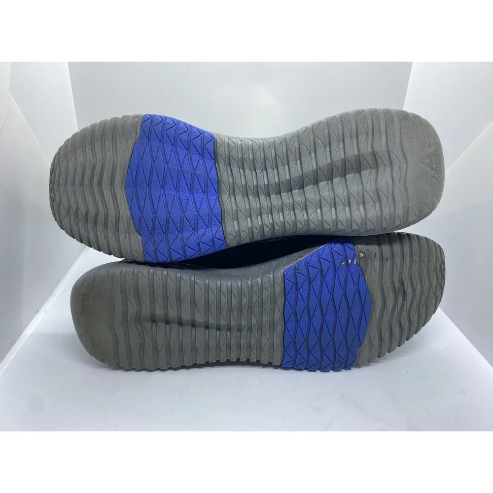 Mens Reebok Flexagon Flexweave Training Shoes Gray Black Blue 1Y3001 Size 10.5